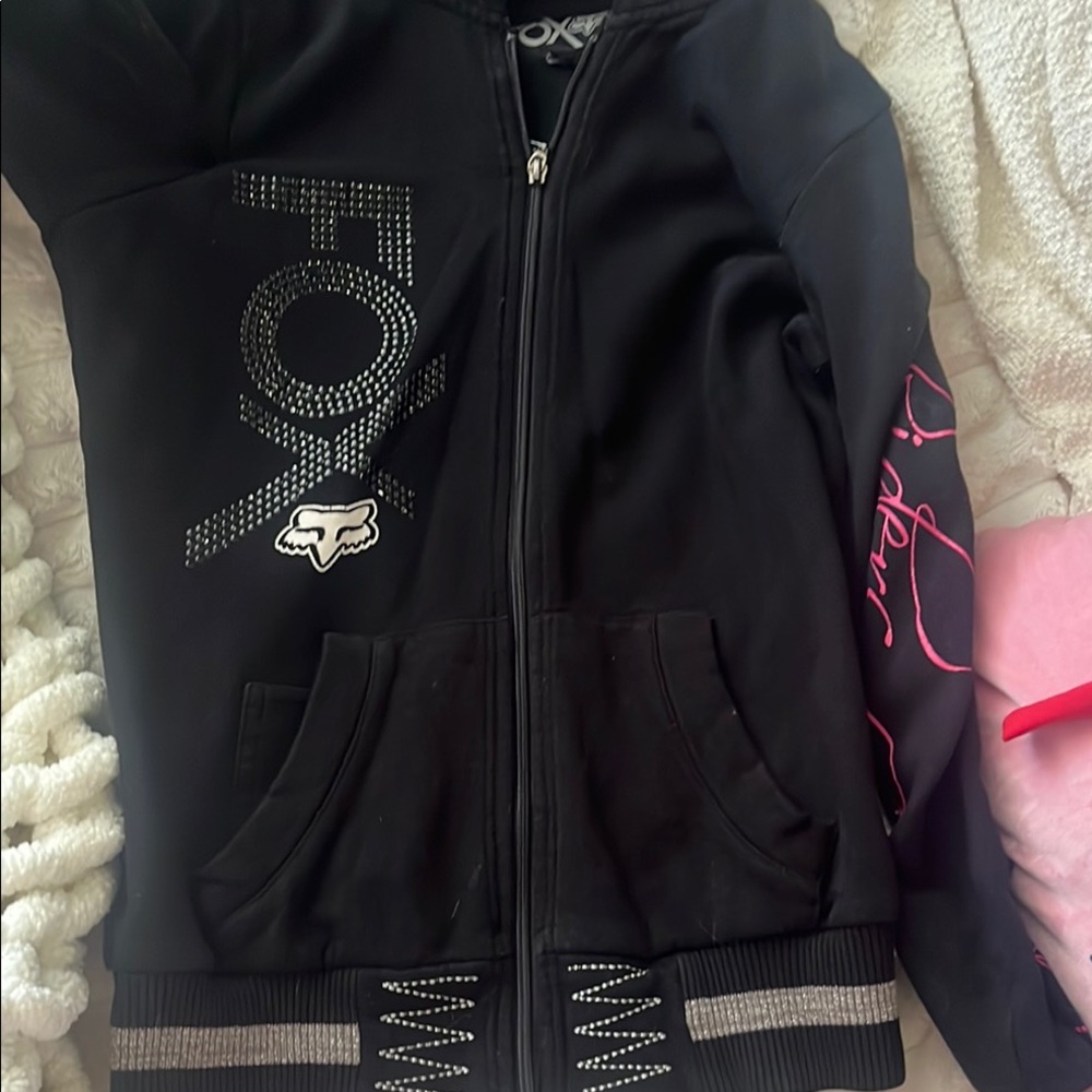 Fox Black Hoodie